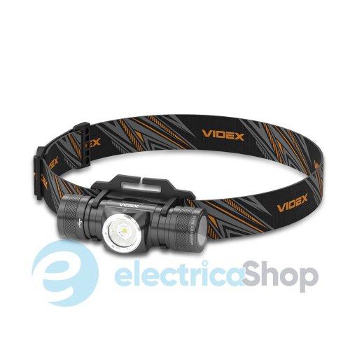 Налобний світлодіодний ліхтарик VIDEX VLF-H065A 1200Lm 5000K (27213)