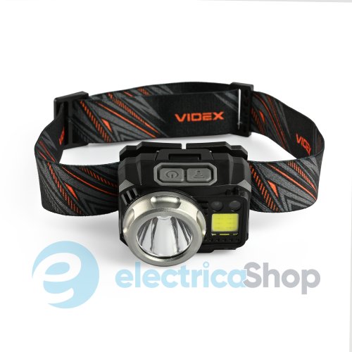 Налобний світлодіодний ліхтарик VIDEX VLF-H075C 550Lm 5000K (27298)