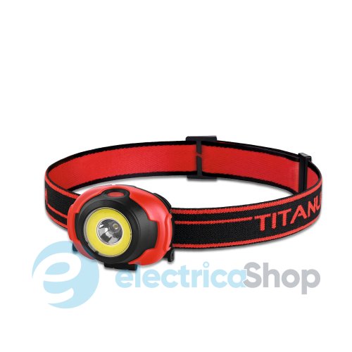 Налобний світлодіодний ліхтарик TITANUM TLF-H02 100Lm 6500K (27325)