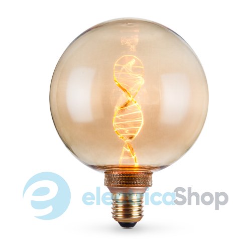 Світлодіодна лампа VIDEX Filament VL-DNA-G125-A 3.5W E27 1800K Amber