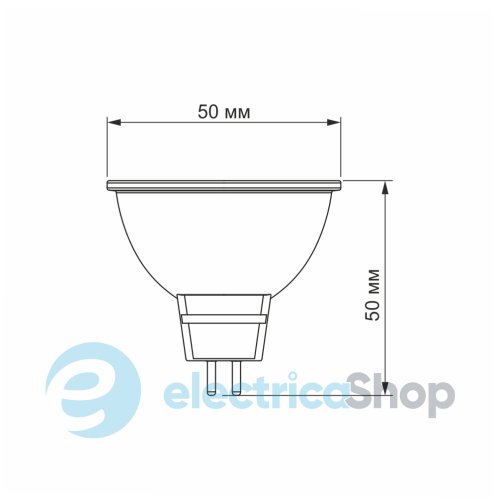 Светодиодная лампа VIDEX MR16e 3W GU5.3 4100K (23931)