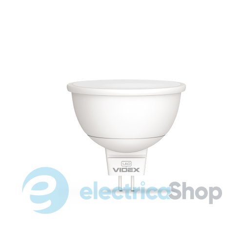 Світлодіодна лампа VIDEX MR16e 6W GU5.3 3000K (24964)