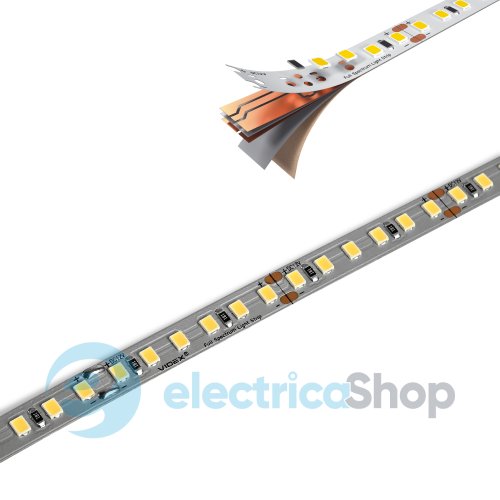 LED стрічка VIDEX DC12V 120W 10M 4000K Ra98 IP20 (VL-LST28144-12124-B10) (28215)