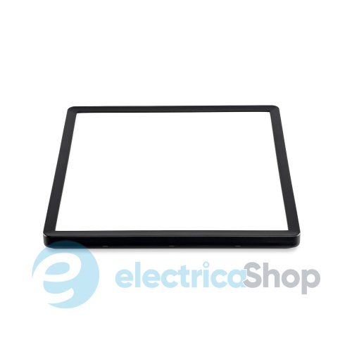 LED світильник з декоративною підсвіткою квадратний VIDEX DL3S 24W 4000K Чорний