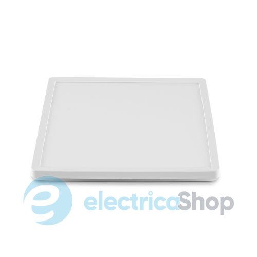 LED світильник з декоративною підсвіткою квадратний VIDEX DL3S 24W 4000K Білий (27854)