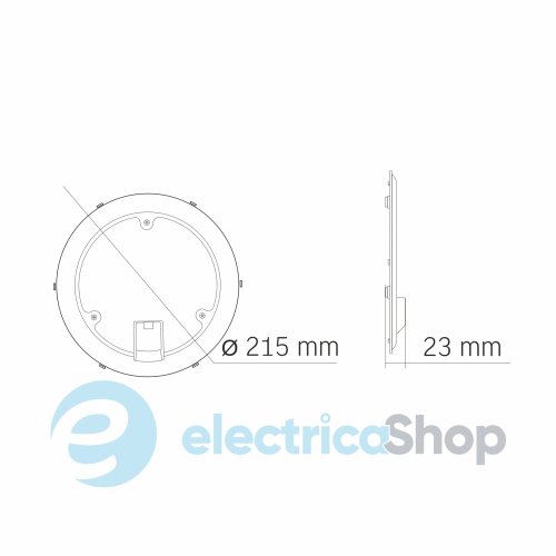 LED модуль для світильників 24W 4000K VIDEX VL-MLC-244 (28187)
