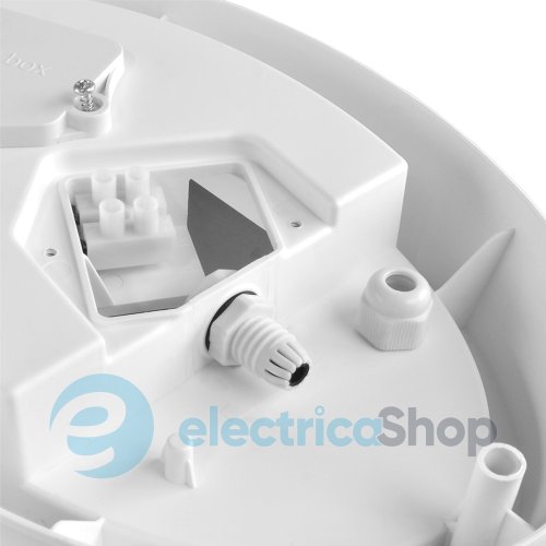LED світильник IP65 овальний VIDEX 12W 5000K білий сенсорний (24852)