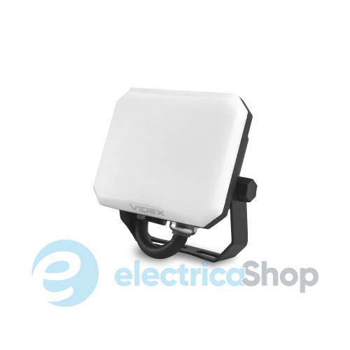 LED прожектор VIDEX F3 10W 5000K 220V Black VLE-F3-0105B