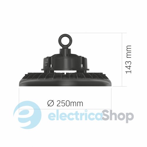 LED-світильник висотний VIDEX High Bay 100W 5000K 18000Lm чорний VL-HB01-1005B