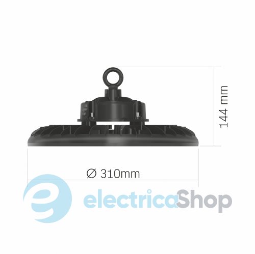 LED-світильник висотний VIDEX High Bay 150W 5000K 27000Lm чорний VL-HB01-1505B