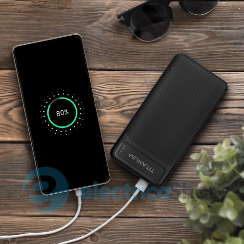 Повербанк TITANUM 912 Black 10000mAh