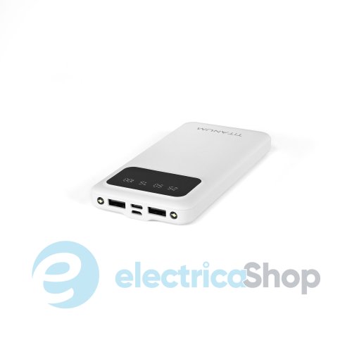 Повербанк 10000mAh TITANUM OL21 White