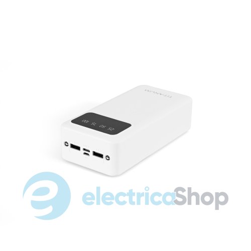 Повербанк 30000mAh TITANUM OL03 White