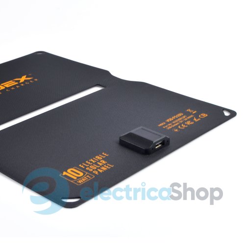 Портативний зарядний пристрій сонячна панель VIDEX VSO-F510U 10W