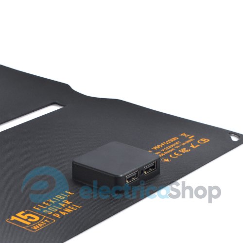 Портативное зарядное устройство солнечная панель VIDEX VSO-F515UU 15W