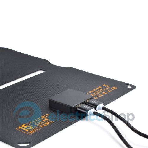 Портативное зарядное устройство солнечная панель VIDEX VSO-F515UU 15W