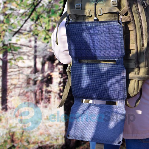 Портативное зарядное устройство солнечная панель VIDEX VSO-F515UU 15W