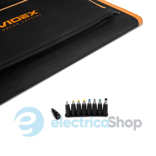 Портативное зарядное устройство солнечная панель VIDEX VSO-F4120 18V 120W