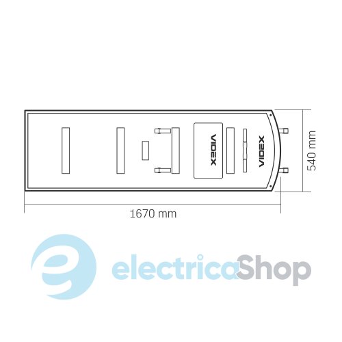 Портативное зарядное устройство солнечная панель VIDEX VSO-F4120 18V 120W