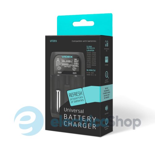 Зарядний пристрій універсальний Videx VCH-UT201