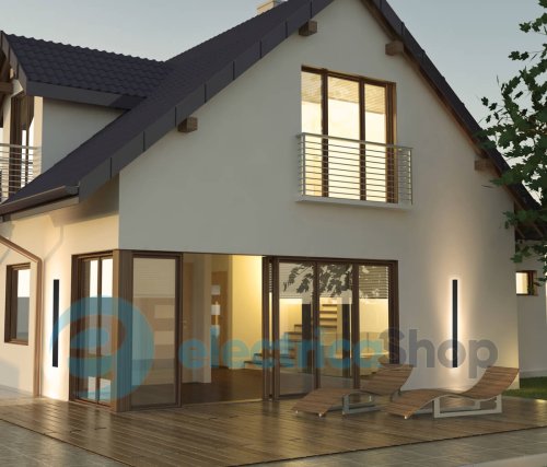 Уличный настенный светильник Italux Mutti OWL-2051-12-4K