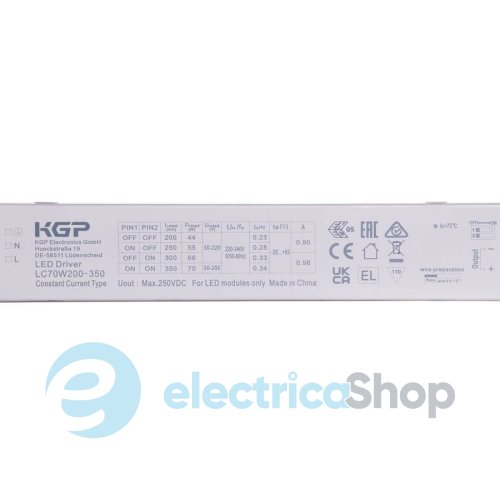 Блок живлення ImperiumLight LC-70W200-350 70W KGP стабілізований по струму 10010.11.70.01