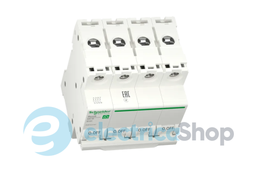 Автоматичний вимикач 4P, 40 A, B, 6kA Schneider Electric Resi9