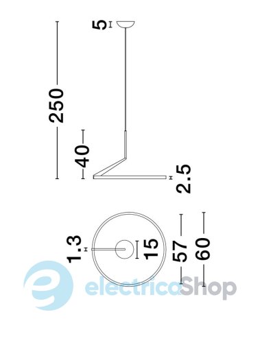 Подвесной светильник TILIA 9088148 Nova Luce