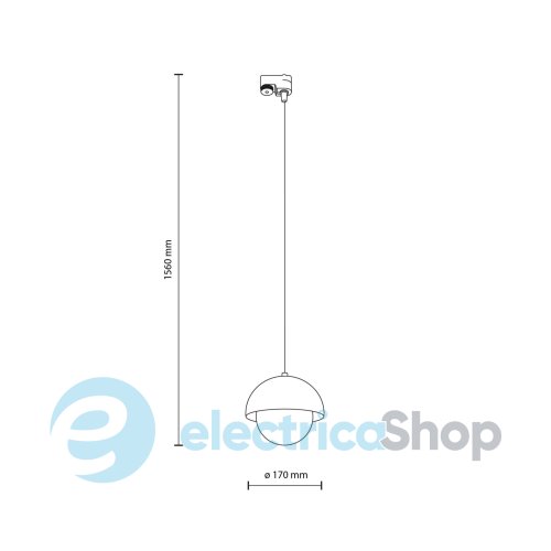 Трековый светильник TK-Lighting TRACER BONO BLACK 10648
