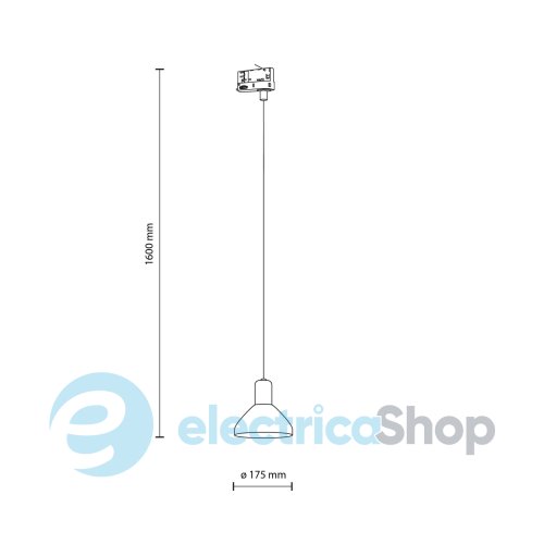 Трековый светильник TK-Lighting TRACER NEO BLACK 10681