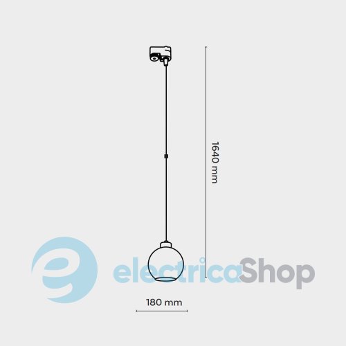 Трековый светильник TK-Lighting TRACER CUBUS GRAFIT 10666