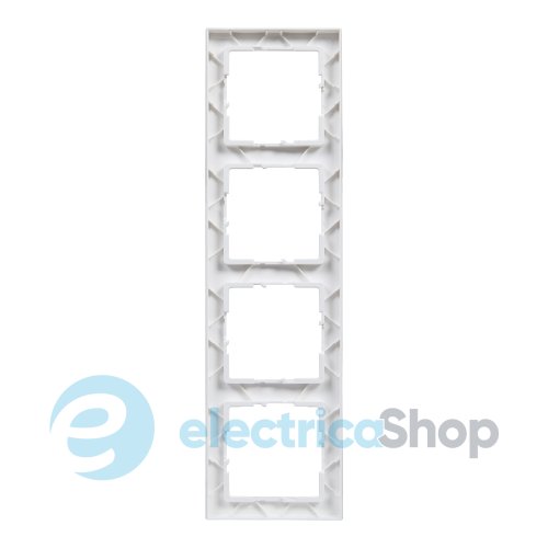 Рамка установочная 4-я Legrand Suno 721504 белая