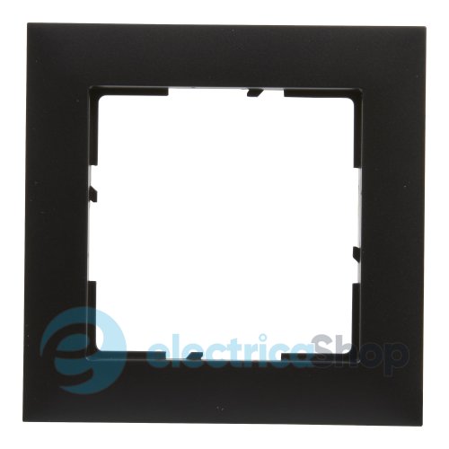 Рамка установочная 1-я Legrand Suno 721521 черный матовый