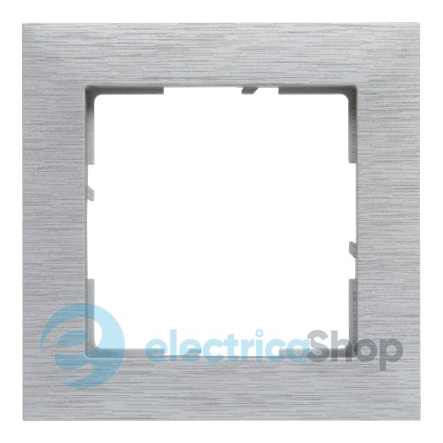 Рамка установочная 1-я Legrand Suno 721561 алюминий матовый