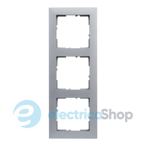 Рамка установочная 3-я Legrand Suno 721513 алюминий