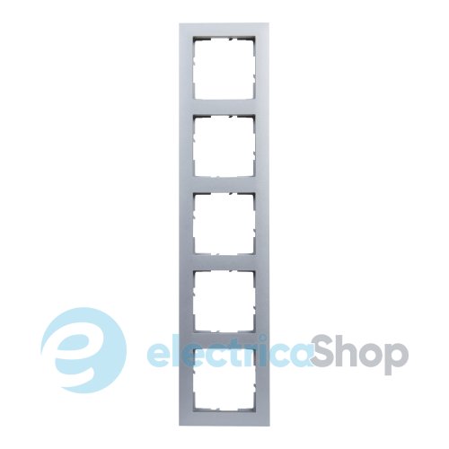 Рамка установочная 5-я Legrand Suno 721515 алюминий