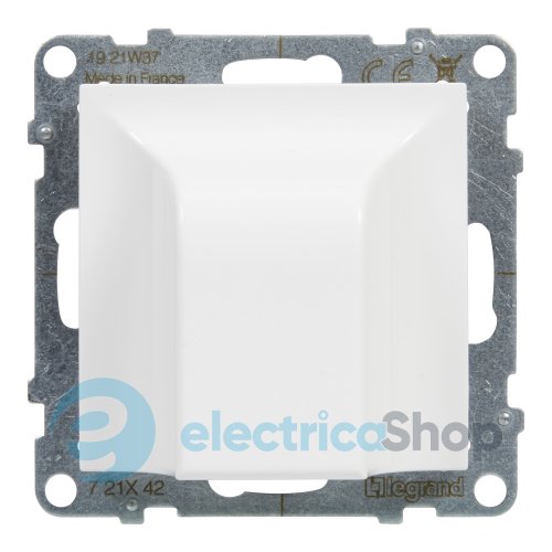 Вывод кабеля IP21 для серии SUNO Legrand 721142 белый