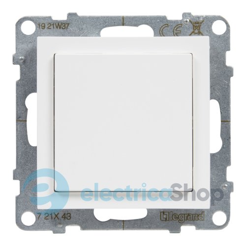 Заглушка с адаптером MOSAIC для серии SUNO Legrand 721143 белый