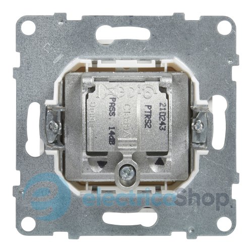 Розетка TV-R-SAT прохідна 14dB для серії SUNO Legrand 721168 білий