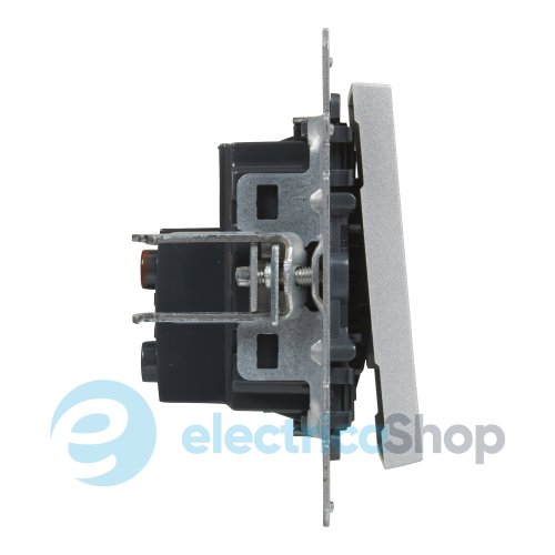 Переключатель крест 1-кл (винт. клеммы) 10А/250V для серии SUNO Legrand 721307 алюминий