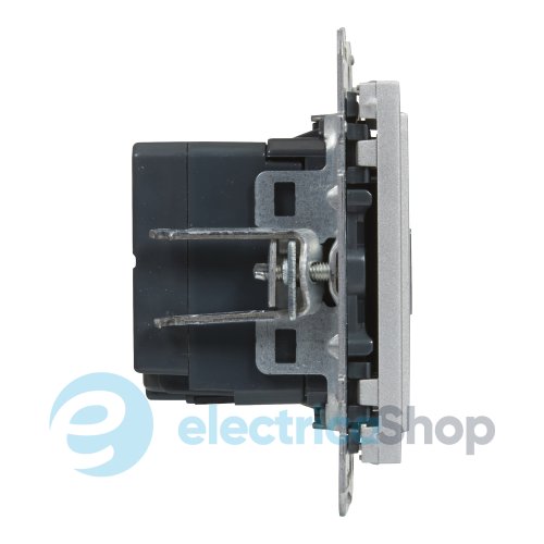 Розетка для зарядки USB С+C 15Вт/5V для серии SUNO Legrand 721331 алюминий