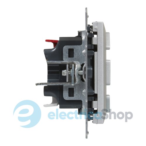 Выключатель жалюзи 3-позиционный 6A/250V для серии SUNO Legrand 721339 алюминий