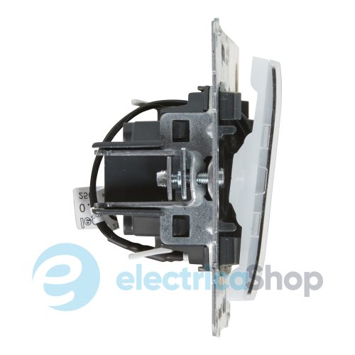 Кнопка 1-кл с держателем этикеткиы 6A/250V для серии SUNO Legrand 721410 черный