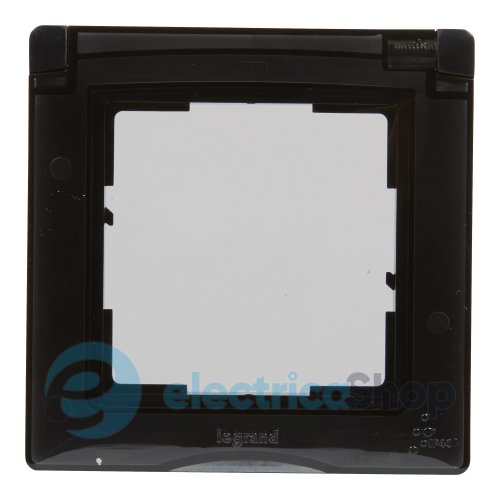 Рамка 1-постовая IP44 для серии SUNO Legrand 721444 черный