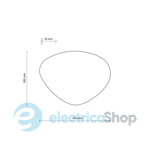 Настінний світильник TK-Lighting STONE BLACK 10631