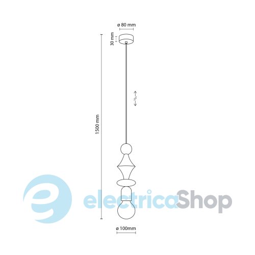 Подвесной светильник TK-Lighting TOWER BRICK 10869