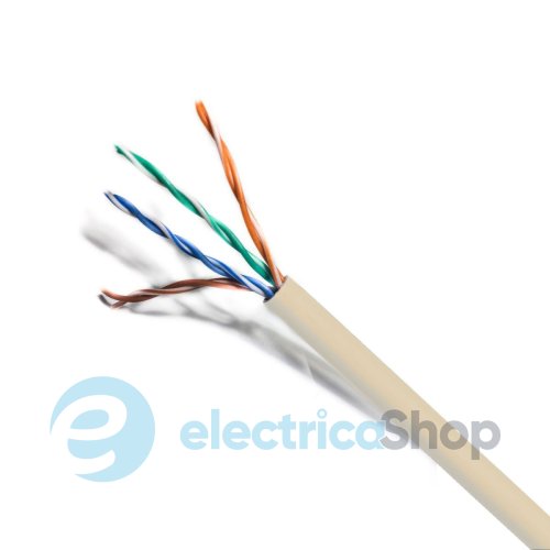 Кабель витая пара Cat 5e U/UTP 4x2x24AWG LSZH ЗЗЦМ