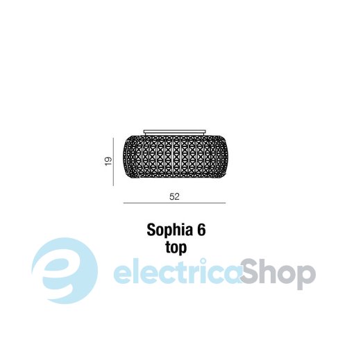 Люстра AZzardo SOPHIA 6 AZ0695