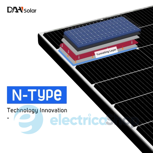 Солнечная панель DHN-54X16FS(BW)-(440W) DAH Solar
