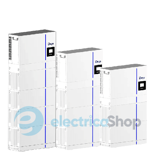 Система хранения энергии AI-W5.1-12P3-EU ESS Deye (12kW 3 фазы 51,2V 300A 15,36kW 300Ah 15kWh)